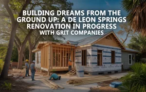 Building Dreams from the Ground Up: A De Leon Springs Renovation in Progress with GRIT Companies