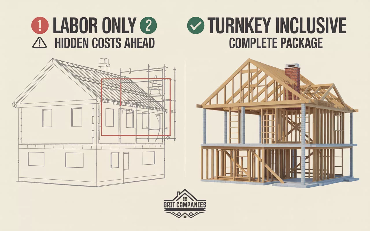 Shell Framing Package Hiring A Shell Contractor In DeLand | GRIT Companies Guide
