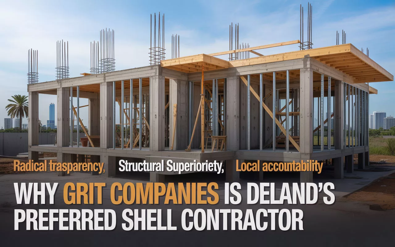 Hiring A Shell Contractor In DeLand | GRIT Companies Guide