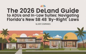 The 2026 DeLand Guide to ADUs and In-Law Suites: Navigating Florida’s New SB 48 'By-Right' Laws